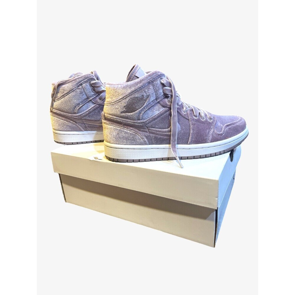 Nike Lavender High-Top Sneakers in Box